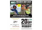 20% Exclusive Shop Event at Dick's
